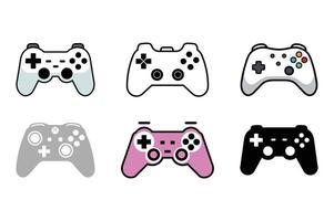 Minimalist Joystick Icon for UI Design, digital game controller, gaming icon, gaming pad symbol, flat design gamepad, joystick icon vector