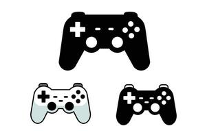 Compact Joystick Icon for Game Development, digital game controller, gaming icon, gaming pad symbol, flat design gamepad, joystick icon vector