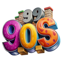 90s Nostalgia A Blast from the Past png