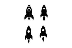 Rocket Launch Icon for Space Themed Designs, rocket launch icon, technology rocket symbol, startup rocket icon, innovation rocket icon vector