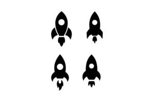 Retro Style Rocket Launch Icon, rocket launch icon, technology rocket symbol, startup rocket icon, innovation rocket icon vector