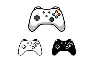 Clean Gamepad Icon for Technology Blogs, digital game controller, gaming icon, gaming pad symbol, flat design gamepad, joystick icon vector
