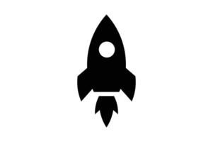 Modern Rocket Launch Icon for Websites, rocket launch icon, technology rocket symbol, startup rocket icon, innovation rocket icon vector