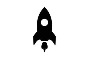Futuristic Rocket Launch Icon for Tech Projects, rocket launch icon, technology rocket symbol, startup rocket icon, innovation rocket icon vector