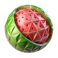 wonderful abstract Abstract Geometric Sphere Red and Green Triangular Pattern exclusive png