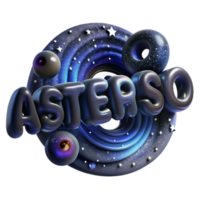 dramatic abstract Asteroids, Galaxy, Space, Cosmic, Nebula, Stars, Planets, Universe, 3D Render, Art high resolution png