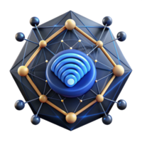 beautiful abstract Global Network Connectivity A 3D Abstract Representation genuine png
