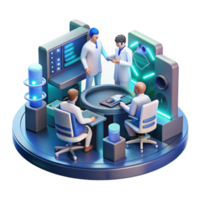elegant abstract Future Tech Collaboration Data Analysis Innovation professional png