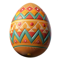 wonderful abstract Decorative Easter Egg with Geometric Pattern original png