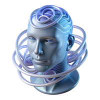 elegant rustic Artificial Intelligence Neural Networks Humanoid Design authentic png