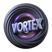 impressive rustic 3D Vortex Swirling Abstract Design original png