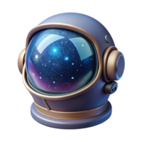 elegant minimalist Cosmic Visions Exploring the Universe Through an Astronaut Helmet high resolution png