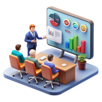 magnificent classic Data Presentation Business Meeting Visual Analytics exclusive png