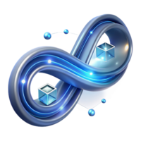 magnificent vintage Infinite Loop Data Flow System Design detailed png