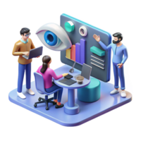 impressive minimalist Data Analysis Team Collaboration Visualizing Insights high quality png
