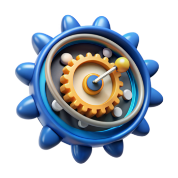 3d redskap systemet mekanism, kuggar, kontrollera, teknologi, innovation, teknik, design, animation, abstrakt, grafik png