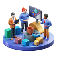wonderful vintage Team Data Analysis Visualizing Insights with Charts and Graphs original png