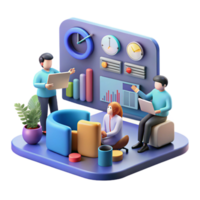dramatic traditional Teamwork Data Analysis Collaboration Insights high resolution png