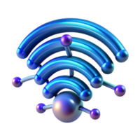 Abstract Wireless Network Connection png
