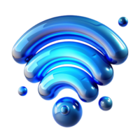 vibrant creative Wireless Network Connection Signal Strength Data Transfer high quality png