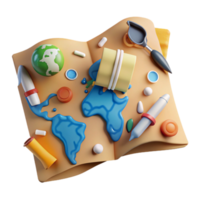 World Map Spill A 3D Adventure png