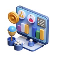 Data Analytics Dashboard Visualizing Key Metrics Trends png