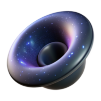 Cosmic Vortex A 3D Render of a Nebula png