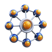 beautiful rustic Network Structure Nodes, Connections, and Systems high resolution png