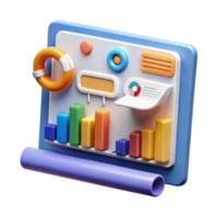 dramatic modern Data Visualization Dashboard Charts, Graphs KPIs genuine png