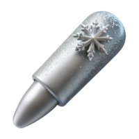 impressive rustic Silver Snowflake Festive Lip Balm genuine png