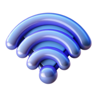 impressive modern 3D Wifi Symbol Wireless Network Connection Icon genuine png