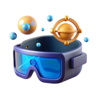 vibrant classic Exploring the Universe Virtual Reality Goggles and Planetary Simulation authentic png