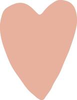 Valentine, loving card Design, Heart, cute heart Silhouette vector