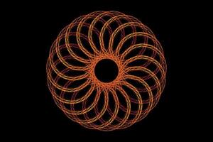 Abstract Spiral Design template vector
