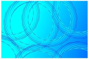 Abstract Blue Circles Background wallpaper template design vector