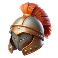 impressive abstract 3D Render of Ancient Roman Helmet authentic png