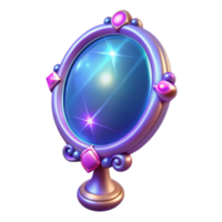 magnificent traditional Enchanted 3D Mirror Illustration authentic png