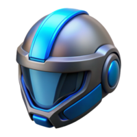 serene abstract Futuristic Helmet 3D Render detailed png