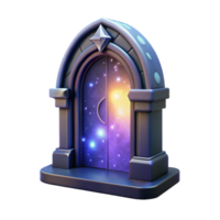 magnificent traditional Cosmic Gateway 3D Render original png