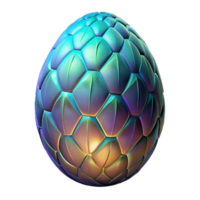 dramatic classic Iridescent 3D Egg Shell Abstract Background high resolution png