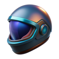 magnificent minimalist Futuristic Helmet 3D Render professional png