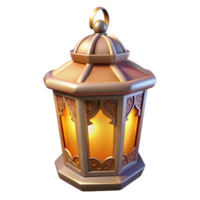 dramatic classic Glowing 3D Lantern Illustration high resolution png