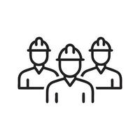 Simple Line Art of a Judge's Gavel and Block, brick hammer icon vector