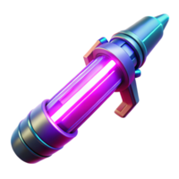 stunning creative 3D Render Futuristic Weapon exclusive png