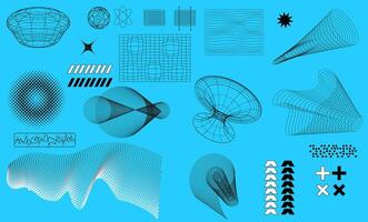 Geometric Patterns and Abstractions vector