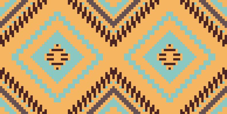 Native Patterns Traditional Pattern Designfolk Embroidery, Aztec Geometric Ornament Print. Design for Carpet, Wallpaper, Clothing, Wrapping, Fabric