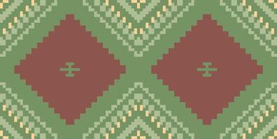 Folklore Ethnic Design Pattern in the Philippinesfolk Embroidery, Aztec Geometric Ornament Print. Design for Carpet, Wallpaper, Clothing, Wrapping, Fabric vector
