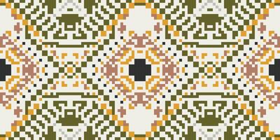 Carpet Arabic Paper Patternfolk Embroidery, Aztec Geometric Ornament Print. Design for Carpet, Wallpaper, Clothing, Wrapping, Fabric vector