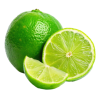 Juicy Limes Ready to be Squeezed for Refreshing Drinks and Culinary Delights png
