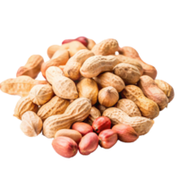 A Closeup View of Roasted Peanuts in Their Shells Ready to Eat png